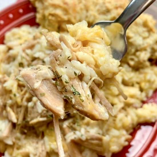 Slow Cooker Pork Chops and Rice