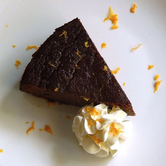 Orange and Chocolate Almond Cake
