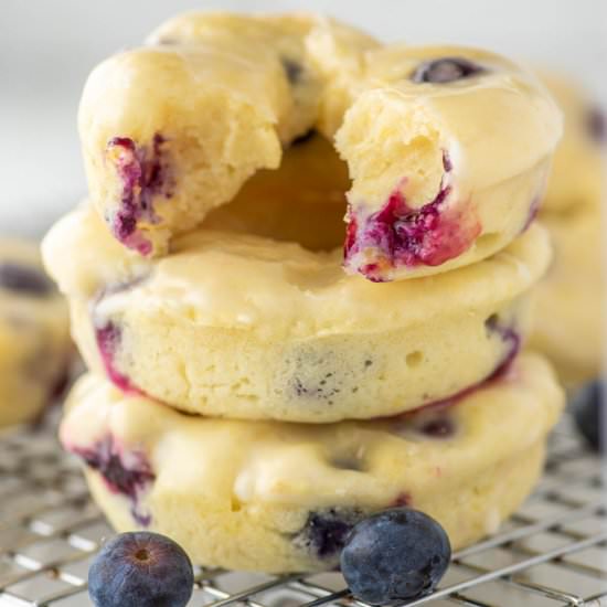 Blueberry Donuts