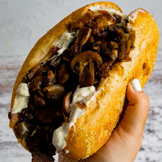 Vegan Philly Cheesesteak