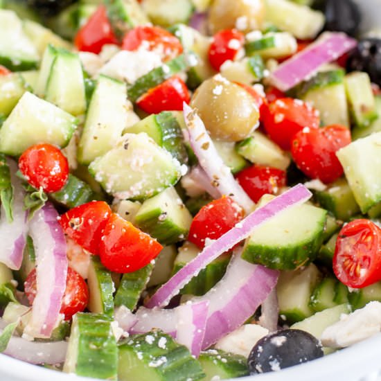 Greek Cucumber Salad