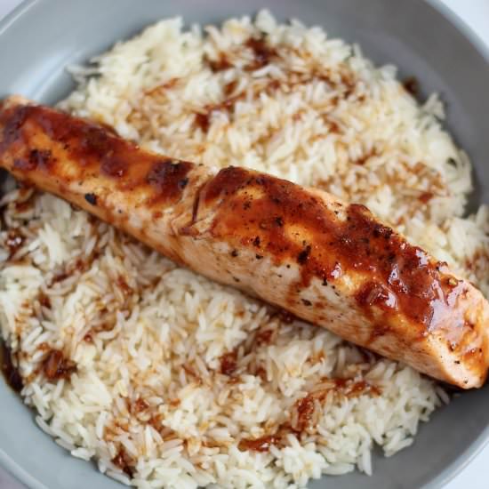 Honey Soy Glazed Salmon