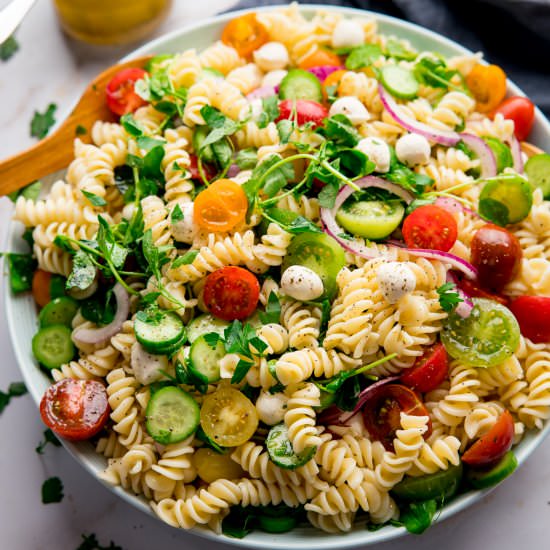 Pasta Salad with Italian Dressing
