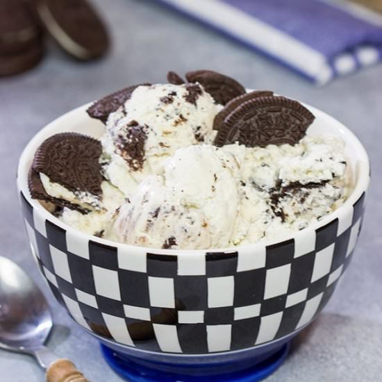 No Churn Oreo Ice Cream