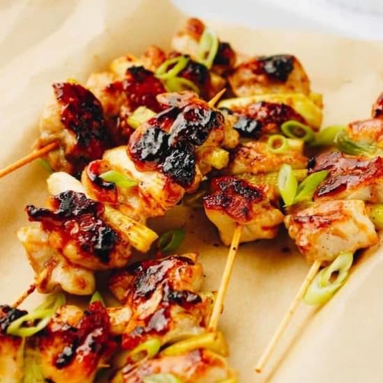 Chicken Yakitori BBQ Skewers