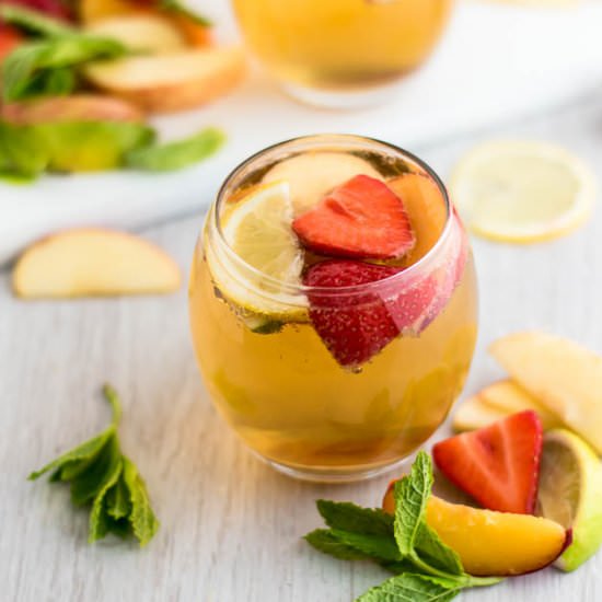 White Wine Ginger Sangria