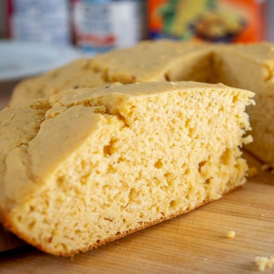 Masa Harina Cornbread