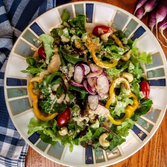Easy Tahini Salad Dressing