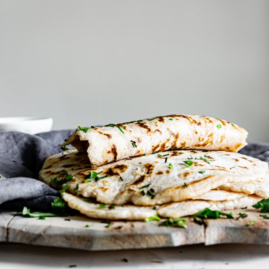 Gluten-Free Vegan Naan