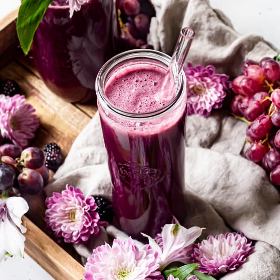 Purple Passion Blender Juice