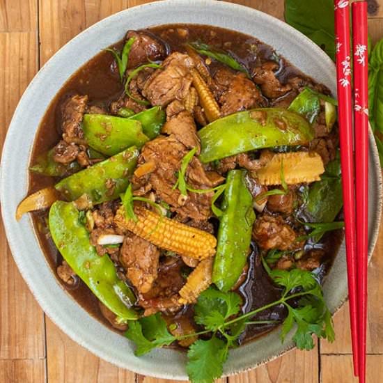 Honey Garlic Pork Tenderloin