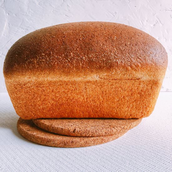 Whole grain buttermilk bread