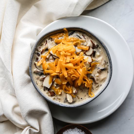 Instant Pot Wild Rice & Chicken