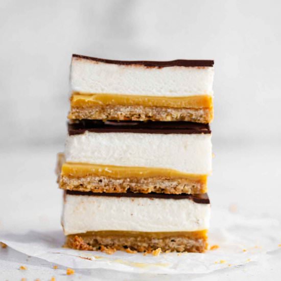 Salted Caramel S’mores Bars