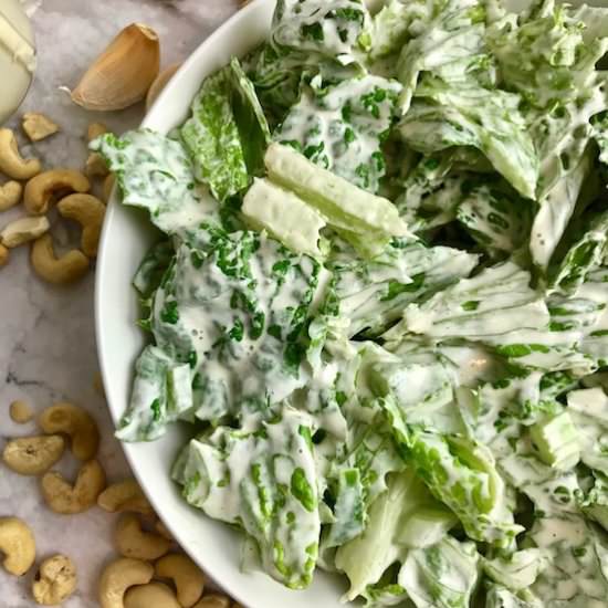 Cashew Caesar Salad Dressing