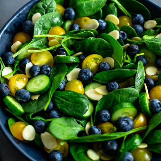 Spinach Blueberry Salad