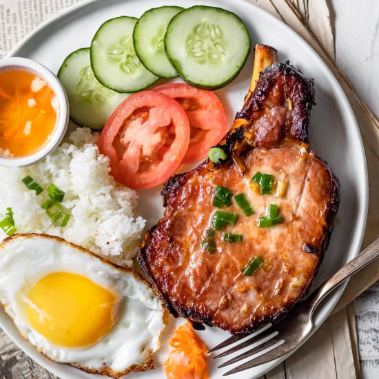 Vietnamese Lemongrass Pork Chops