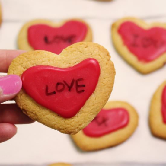 Almond coconut gluten free cookies