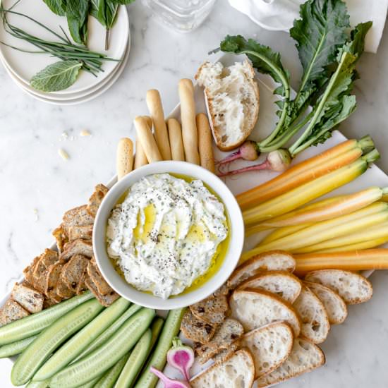 herbed ricotta cheese dip