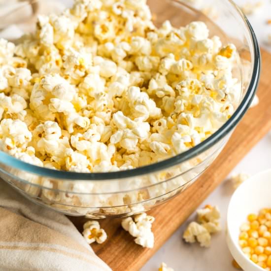 Easy Stovetop Popcorn