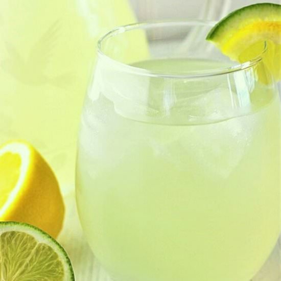 easy homemade lime lemonade