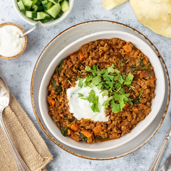 Curried Mince