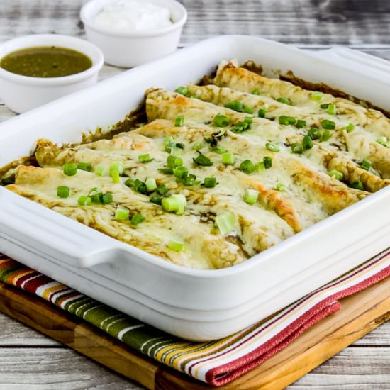 Instant Pot Pork Enchiladas