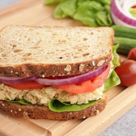Chickpea Salad Sandwich