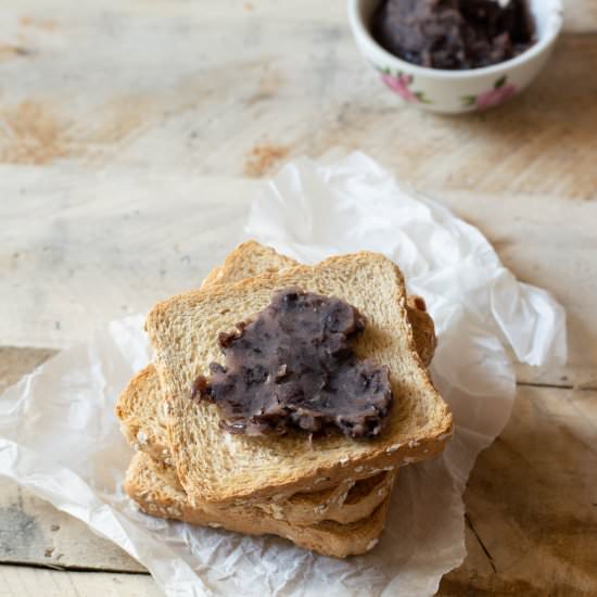 Sweet red bean paste (anko)