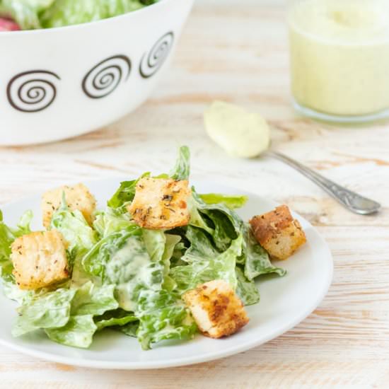 Vegan Caesar Salad