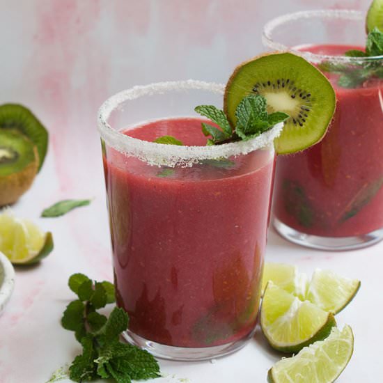 Watermelon kiwi agua fresca