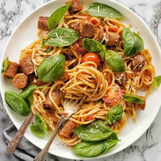 Sausage Spaghetti