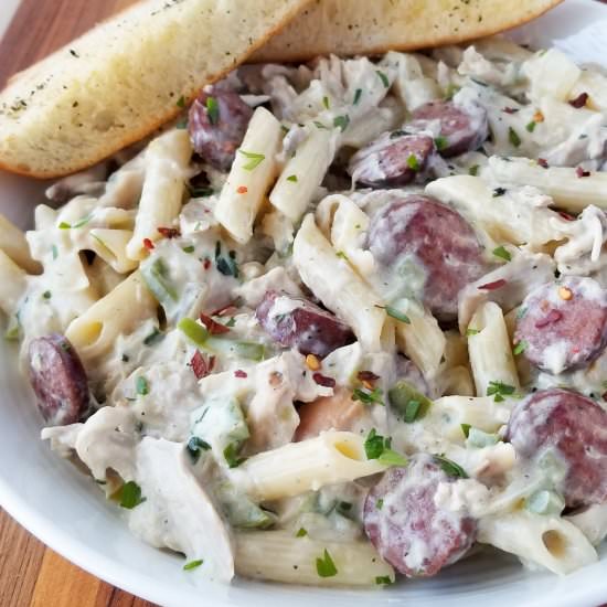 chicken sausage pasta