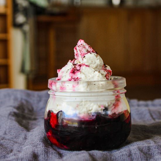Simple Keto Whipped Cream Dessert
