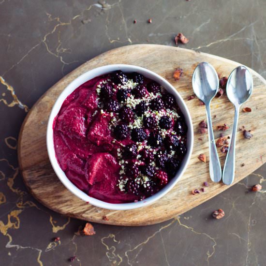Berries & Beet Messy Nice Cream