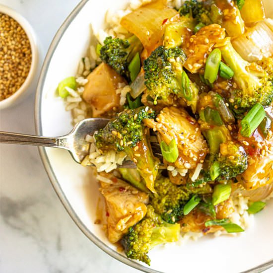 Chicken Broccoli Stir Fry