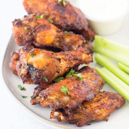 Sweet & Spicy Dry Rub Wings