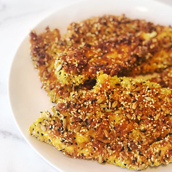 Seeded Chicken Schnitzel