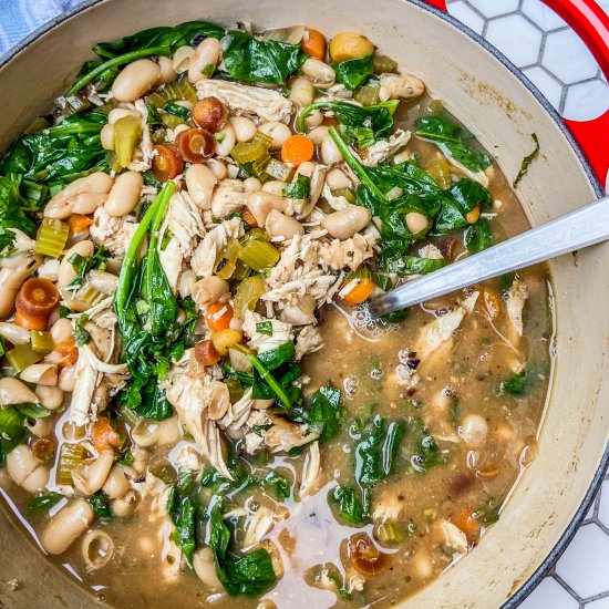 White Bean Soup with Chicken
