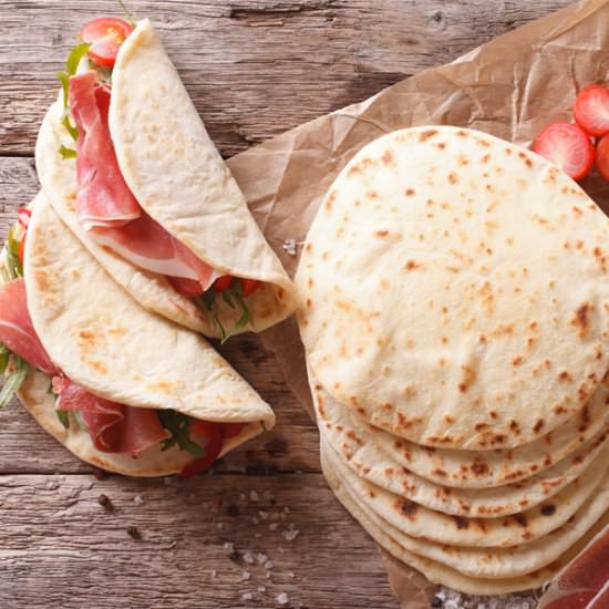 Italian Piadina Romagnola