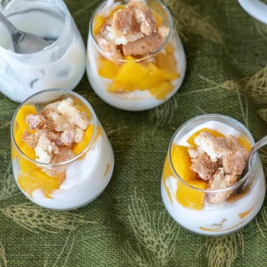 Mango Coconut Yogurt Parfait