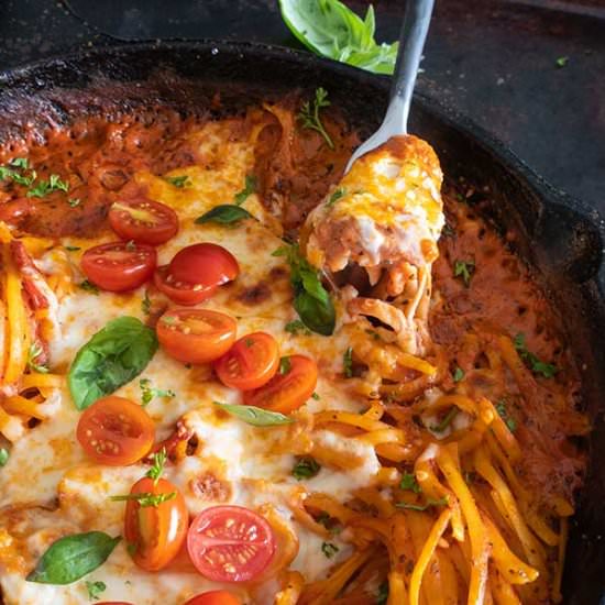 GF One Pot Creamy Tomato Pasta Bake