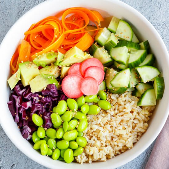 Vegan Sushi Bowl