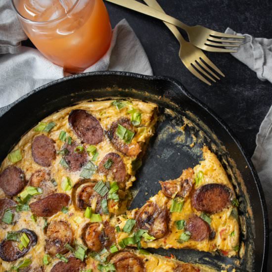 Ragin’ Cajun Frittata