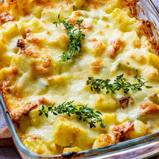 potato bacon casserole