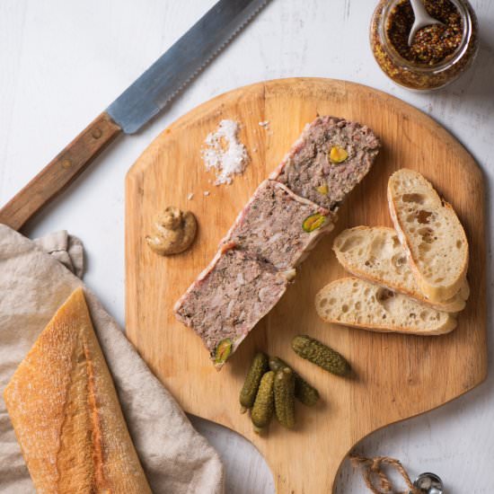 Country Pate with Pistachios