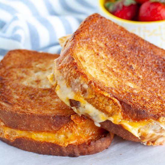 Air Fryer Grilled Cheese