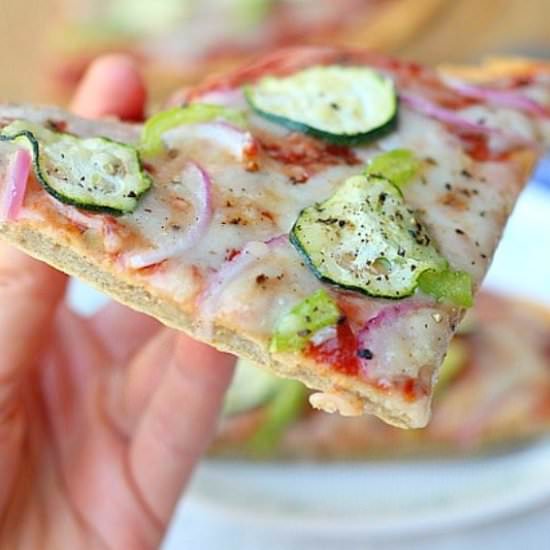 Red Lentil Pizza Crust