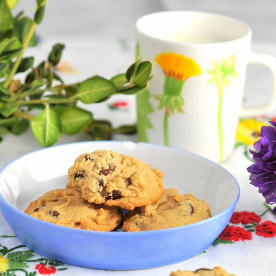 Chocolate Chip Peanut Butter Cookie