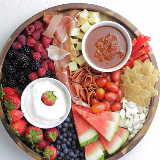 Fourth of July Charcuterie Board